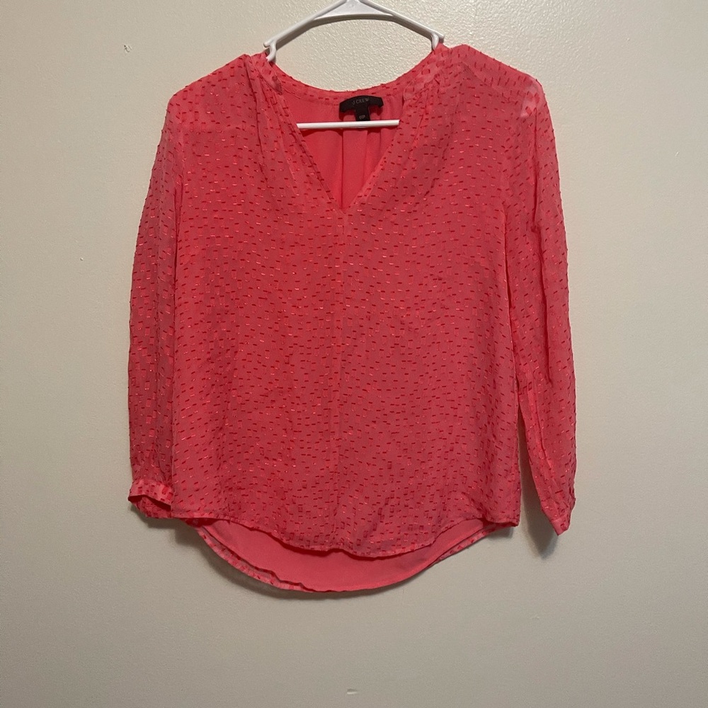 J crew SILK BLOUSE